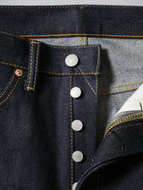 B-1969-XX-F-004 Flare Jeans Rigid, made with Selvedge Denim from Okayama – FLARE SELVEDGE DENIM RIGID, made in Okayama.