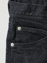 Zimbabwe Cotton Bell Bottom Jeans Black Color Denim/Unisex