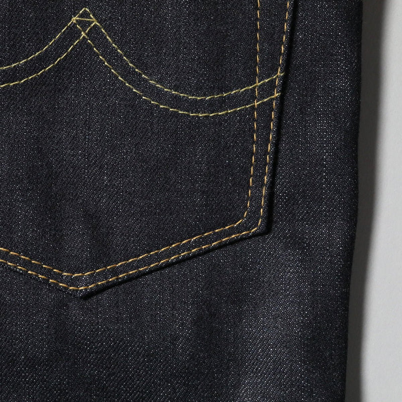 B-1969-XX-F-004 Flare Jeans Rigid, made with Selvedge Denim from Okayama – FLARE SELVEDGE DENIM RIGID, made in Okayama.