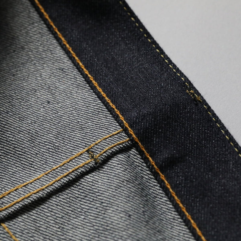 B-1969-XX-F-004 Flare Jeans Rigid, made with Selvedge Denim from Okayama – FLARE SELVEDGE DENIM RIGID, made in Okayama.