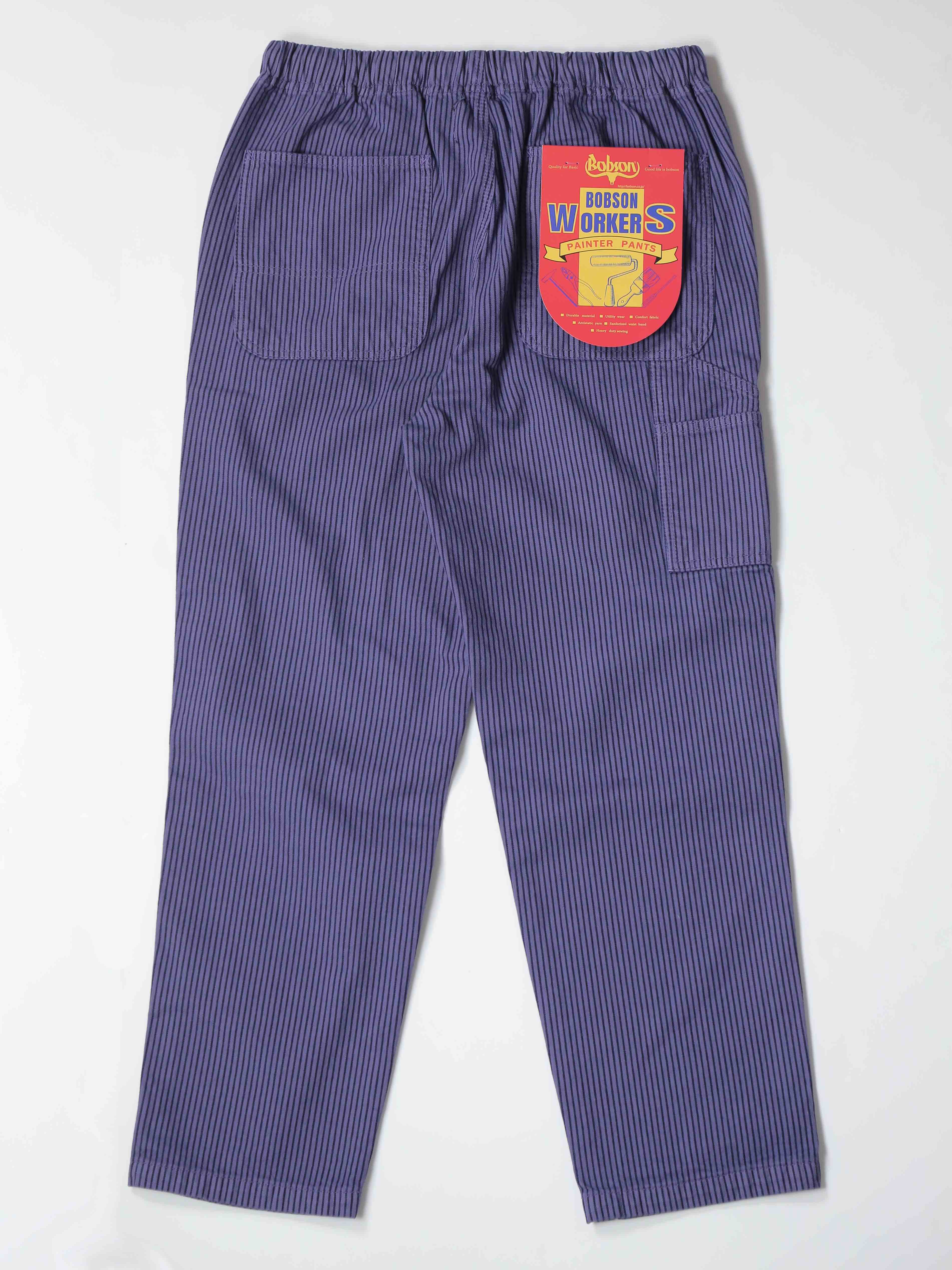 Hickory Utility Pants Purple Color Bobson Workers – BOBSON JEANS