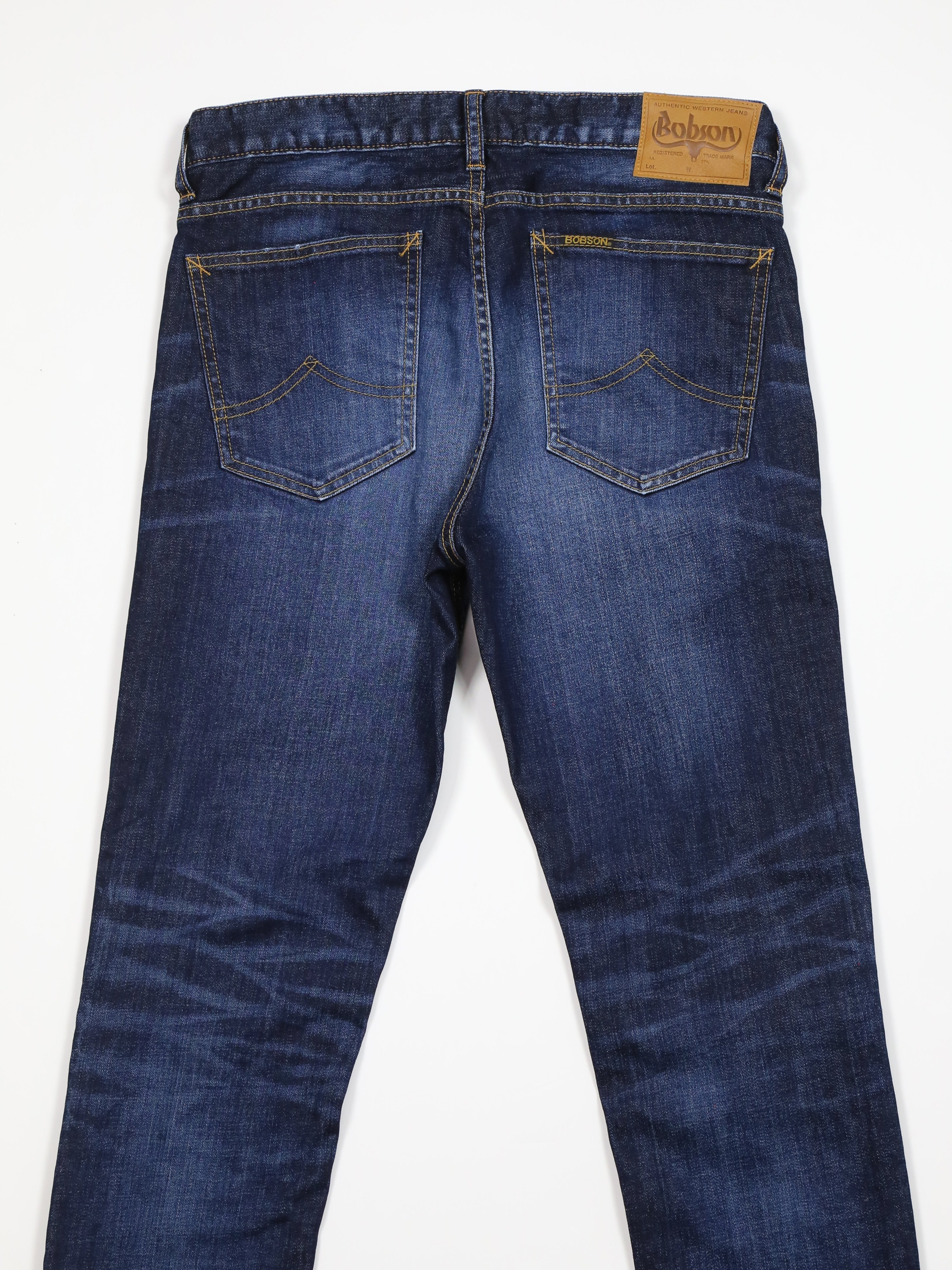 Premium Jeans Tapered Straight Indigo Color/Men's