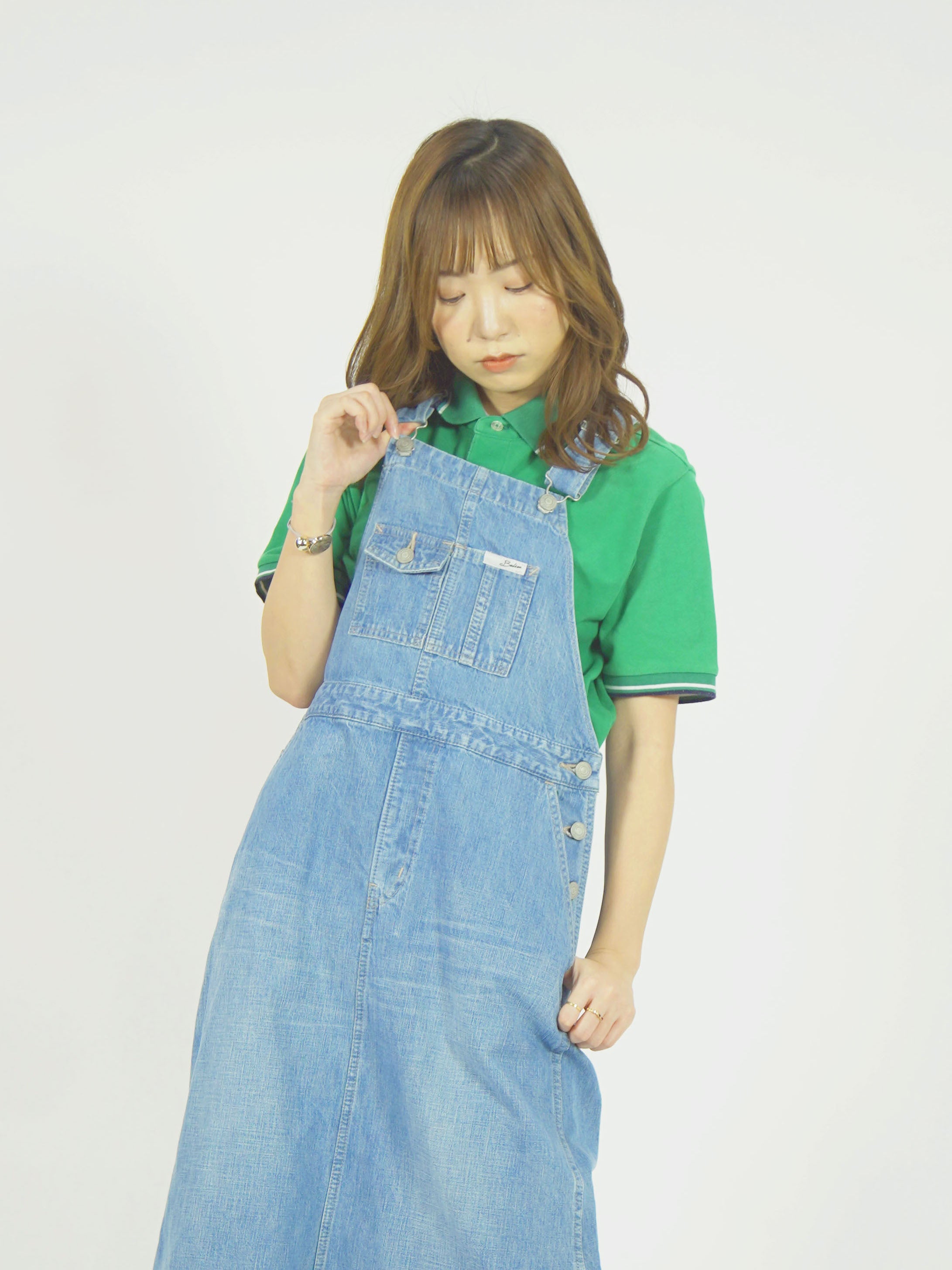 Denim Overalls Salopettes Bleached Color Unisex – BOBSON JEANS